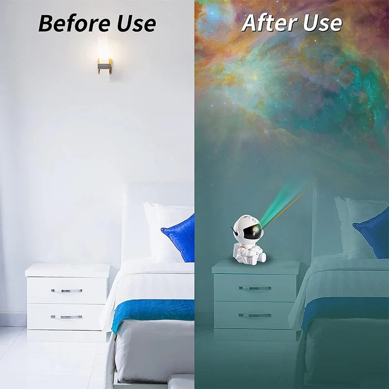 Galaxy Star Projector LED Night Light Starry Sky