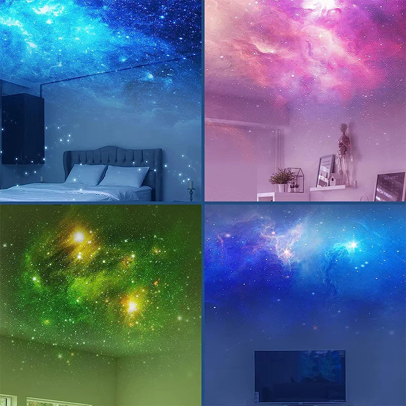 Galaxy Star Projector LED Night Light Starry Sky